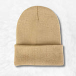 Comfortable Beige beanie nz