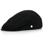 Comfortable Flat cap Black nz