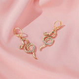 Comfortable Gold snake earrings nz
