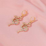 Comfortable Gold snake earrings nz