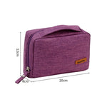 Compact toiletry bag Purple nz