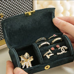 Compact Travel Jewellery Box Black nz