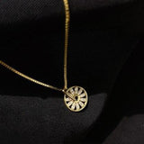 Compass necklace women nz