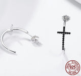 Contemporary cross earrings nz