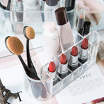 Cosmetic collection organiser Transparent acrylic nz