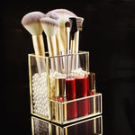Cosmetic storage holder Golden nz