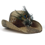 Cowboy hat with feathers nz