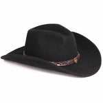 Cowboy style felt hat nz
