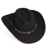 Cowboy style felt hat nz