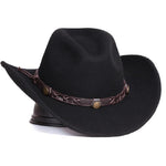 Cowboy style felt hat nz