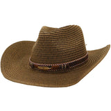 Cowboy style straw hat nz