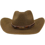 Cowboy style straw hat nz