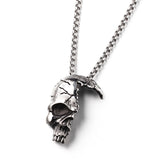 Cracked skull necklace nz