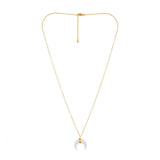 Crescent moon necklace nz