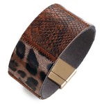 Crocodile leather bracelet One size fits all nz