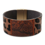 Crocodile leather bracelet One size fits all nz