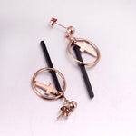 Cross hoop earrings nz
