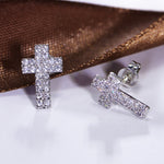 Cross zirconia earrings nz