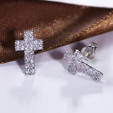 Cross zirconia earrings nz
