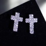 Cross zirconia earrings nz
