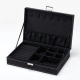 Crushed Velvet Keepsake Box Black nz