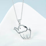 Crystal elephant pendant nz