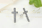 Cubic zirconia cross earrings nz