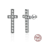 Cubic zirconia cross earrings nz