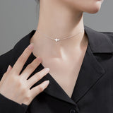 Curved cross necklace nz