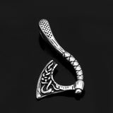 Curved Viking axe pendant nz