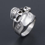 Cyborg Eye Skull Ring nz