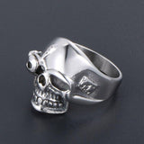 Cyborg Eye Skull Ring nz