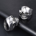 Cyborg Eye Skull Ring nz