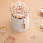 Cylindrical jewellery box nz