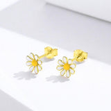 Daisy stud earrings nz