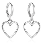 Dangling heart earrings nz