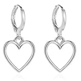 Dangling heart earrings nz