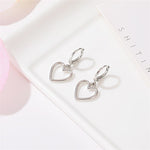 Dangling heart earrings nz