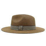 Dark brown straw hat nz