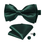 Dark green bow tie Modern emerald nz