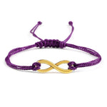 Dark purple infinity bracelet nz