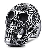Day of the Dead Skull Ring 57 mm nz