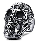 Day of the Dead Skull Ring 57 mm nz