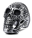 Day of the Dead Skull Ring 57 mm nz
