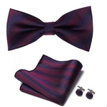 Deep purple bow tie nz