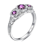 Delicate amethyst ring nz