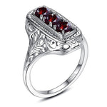 Delicate garnet ring nz