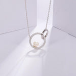Delicate pearl 925 silver necklace nz