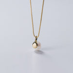 Delicate Pearl pendant Necklace nz