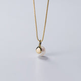 Delicate Pearl pendant Necklace nz
